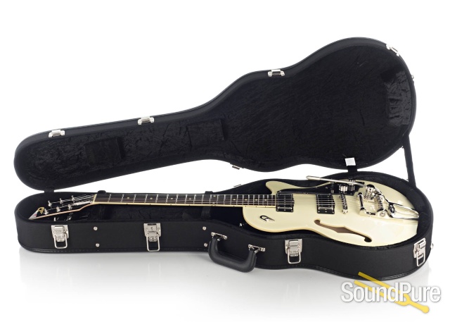 Duesenberg Starplayer TV Vintage White Semi-Hollow #202084 — image 4