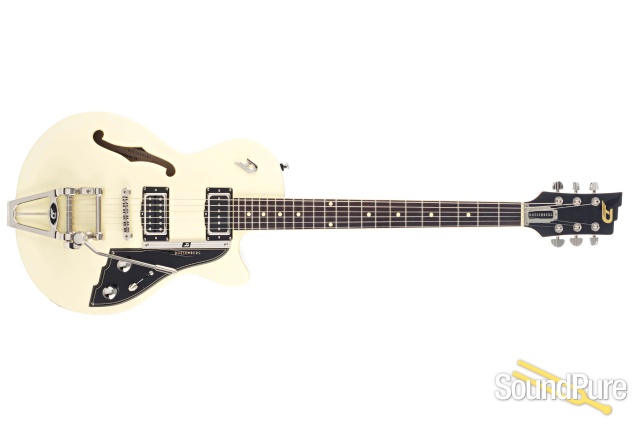 Duesenberg Starplayer TV Vintage White Semi-Hollow #202084 — image 8