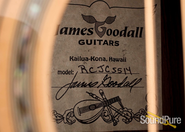 Goodall RCJC Sitka/Rosewood Acoustic Guitar #5514 - Used — image 4