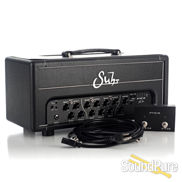 Suhr PT15 I.R. Reactive Load Amp Head, Black - Used — image 3