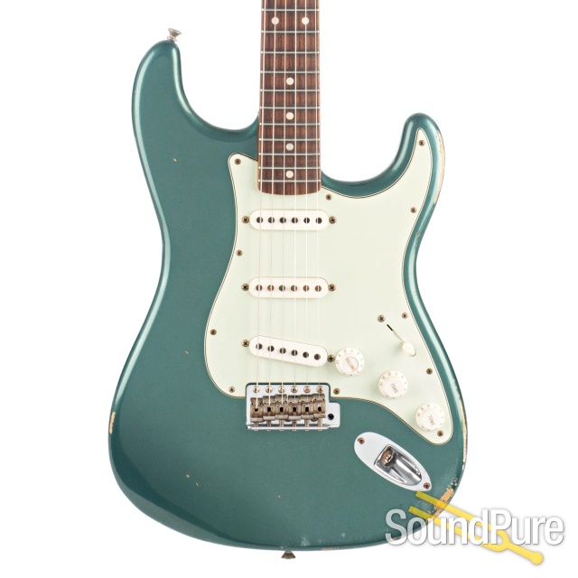 Fender CS 1960 MVP Strat Sherwood Green #CZ524339 - Used — image 1