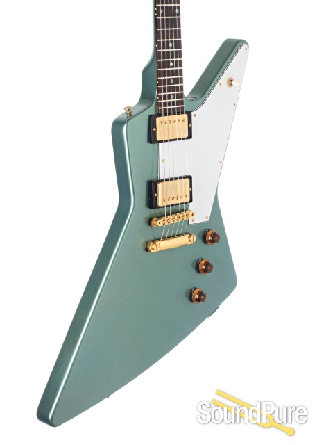Gibson CS 1958 Explorer Pelham Blue Antique #8 8558  - Used — image 3