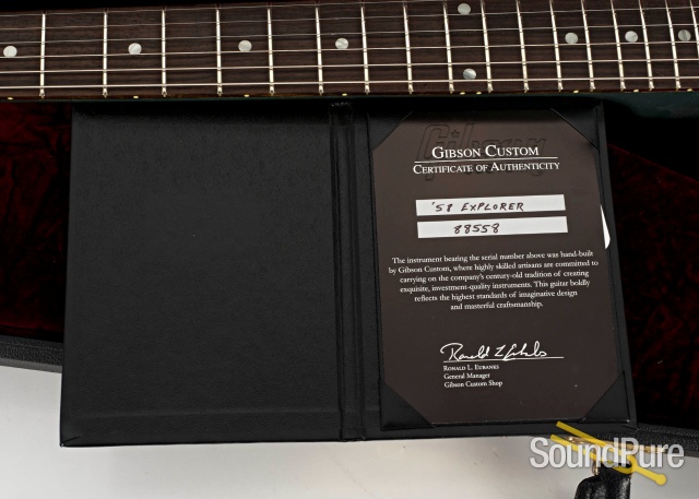 Gibson CS 1958 Explorer Pelham Blue Antique #8 8558  - Used — image 6