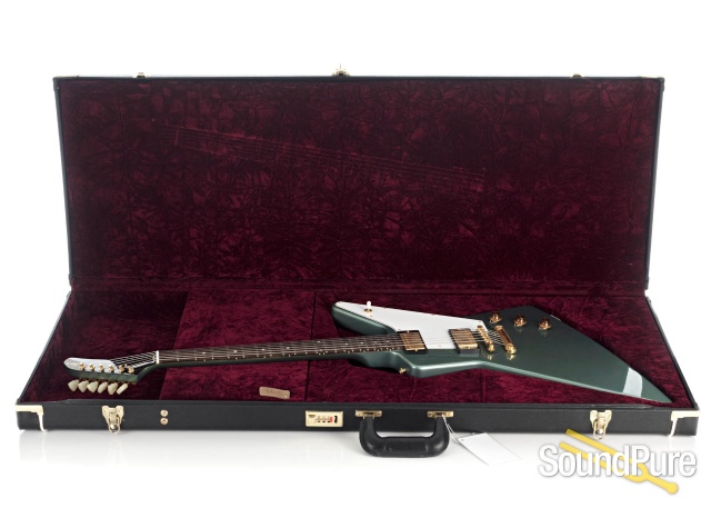 Gibson CS 1958 Explorer Pelham Blue Antique #8 8558  - Used — image 7