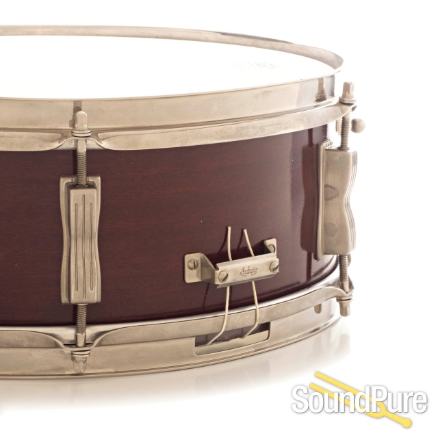 Ludwig 5x14 Pioneer Snare Drum Mahogany/Nickel — image 4