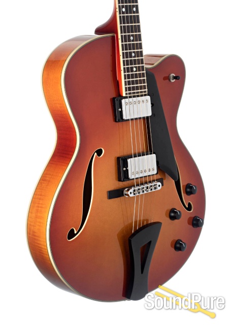 Comins GCS-16-2 Violin Burst Archtop Guitar #218026 - Used — image 3