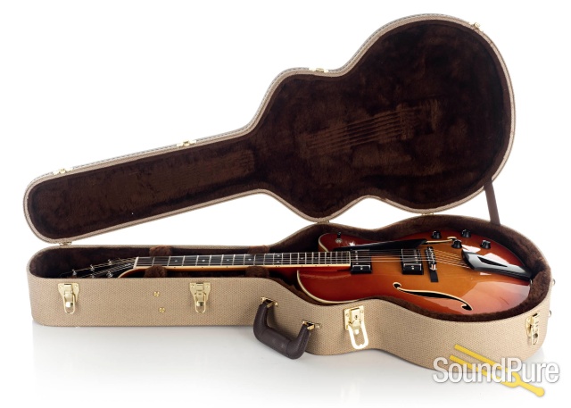 Comins GCS-16-2 Violin Burst Archtop Guitar #218026 - Used — image 4