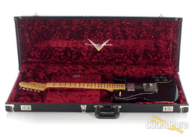 Fender CS LTD Tele Custom Black Relic #CZ546733 - Used — image 5