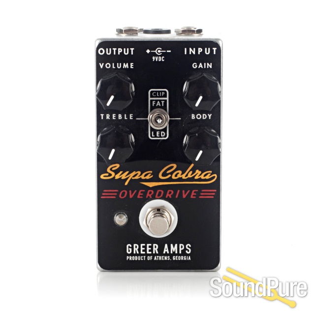 Greer Supa Cobra Overdrive Pedal - Used — image 1