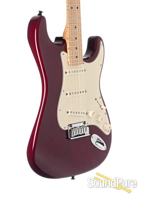 Fender CS Custom Classic Strat Bing Cherry #CN96857 - Used — image 3