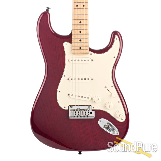 Fender CS Custom Classic Strat Bing Cherry #CN96857 - Used — image 1
