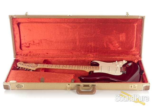 Fender CS Custom Classic Strat Bing Cherry #CN96857 - Used — image 4