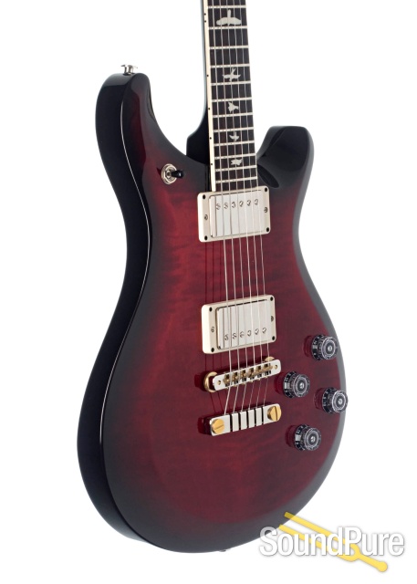 PRS S2 McCarty 594 Fire Red Burst Guitar #S2047586 - Used — image 3