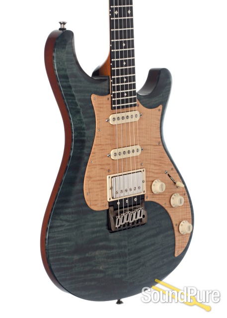 Knaggs Severn Tier 2 Dark Green Electric Guitar #1034 - Used — image 3