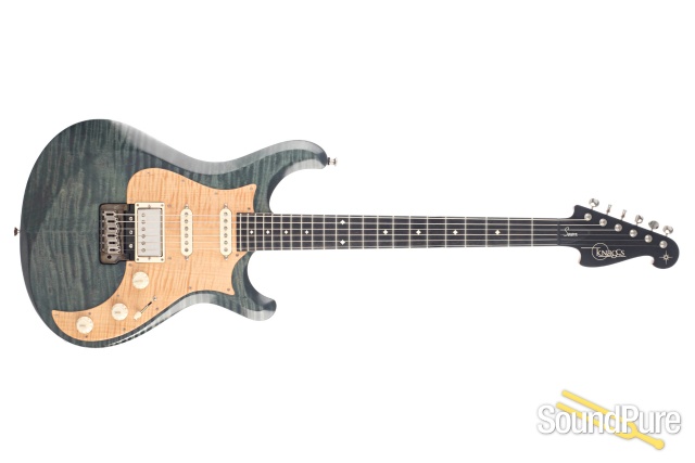 Knaggs Severn Tier 2 Dark Green Electric Guitar #1034 - Used — image 8