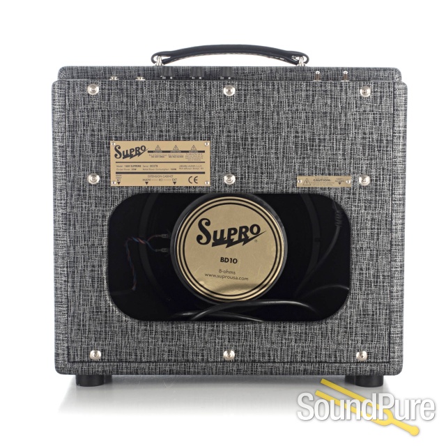 Supro 1600 Supreme 25w 1x10 Combo Amp - Used — image 2