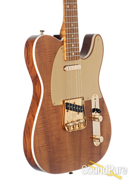 Fender CS Artisan Telecaster Figured Koa #CZ531443 - Used — image 3