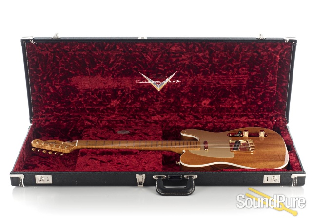Fender CS Artisan Telecaster Figured Koa #CZ531443 - Used — image 6
