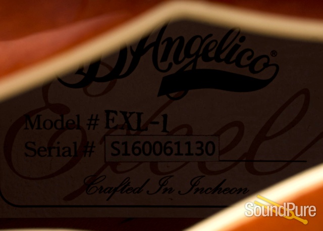 D'Angelico EXL-1 Sunburst Archtop Guitar #S160061130 - Used — image 8