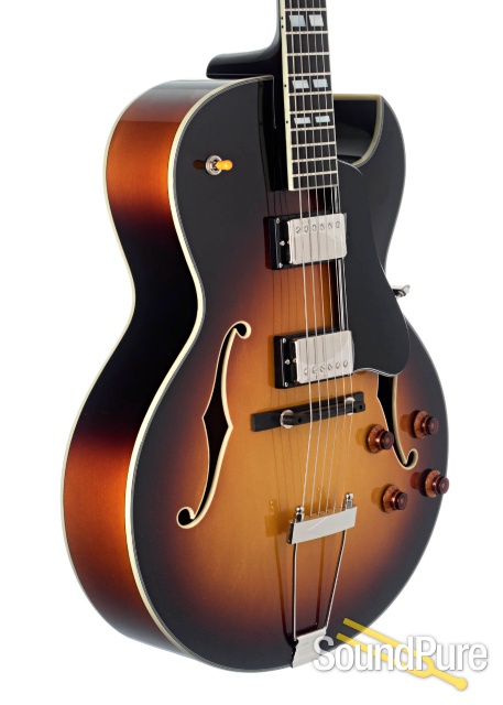 Eastman AR372CE-SB Archtop Electric Guitar #L2100012 — image 2