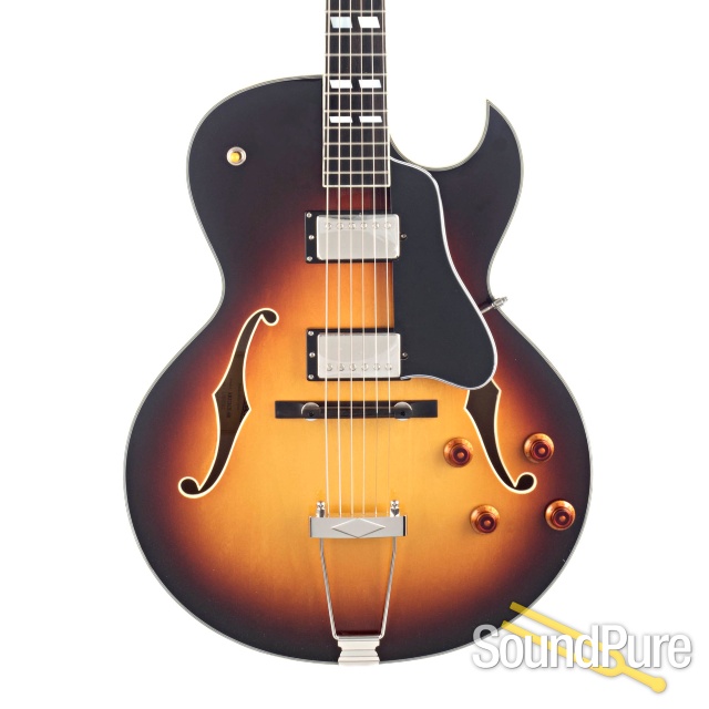 Eastman AR372CE-SB Archtop Electric Guitar #L2100012 — image 1