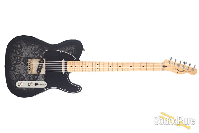 Fender Black Paisley Telecaster #MX12176449 - Used — image 11