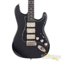 Verrilli Custom S-Style Black Electric Guitar - Used