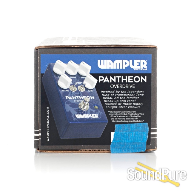 Wampler Pantheon Overdrive Pedal - Used — image 2