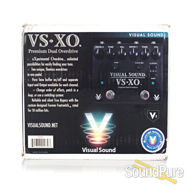 Visual Sound VS-XO Dual Overdrive Pedal - Used — image 2