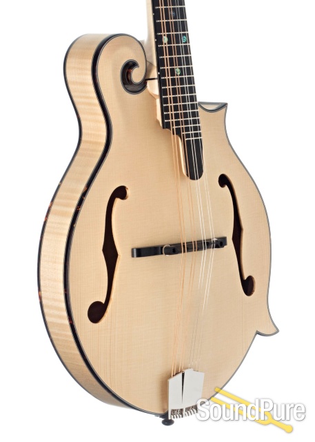 Eastman MD915-BD Addy/Flame Maple F-Style Mandolin #N2001286 — image 3