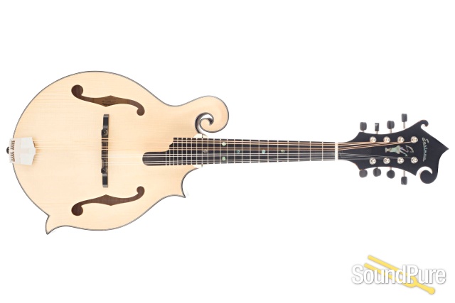 Eastman MD915-BD Addy/Flame Maple F-Style Mandolin #N2001286 — image 8