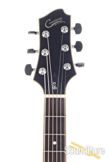 Comins GCS-1ES Vintage Blond Semi-Hollow Electric #112242 — image 5