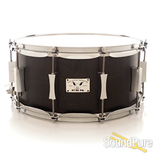 Pork Pie 7x14 Little Squealer Birch/Mahogany Snare Drum — image 1