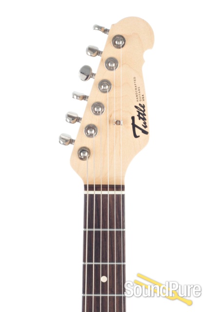 Tuttle Worn Custom Classic S Daphne Blue HSH Electric #672 — image 5