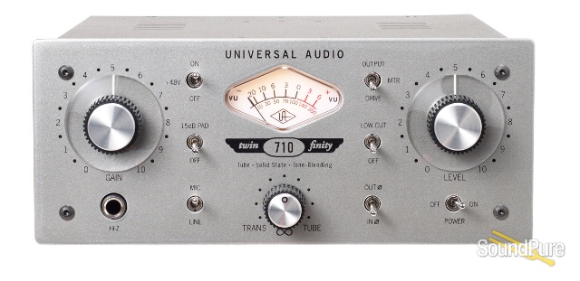 Universal Audio 710 Twin-Finity Mic Pre & DI — image 1