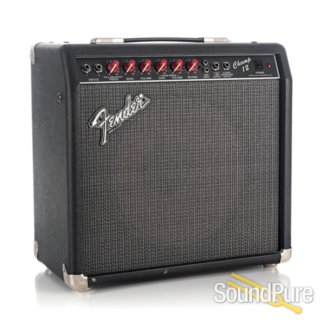 Fender Champ 12 Red Knob 12w 1x10 Combo Amp - Used — image 3