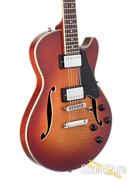Comins GCS-1 Violin Burst Semi-Hollow Electric #112358 — image 3