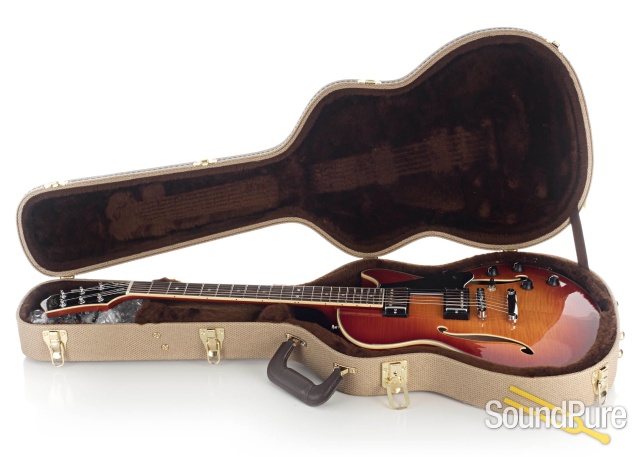 Comins GCS-1 Violin Burst Semi-Hollow Electric #112358 — image 4