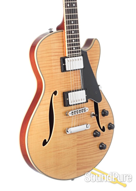 Comins GCS-1 Vintage Blonde Semi-Hollow Electric #112357 — image 3