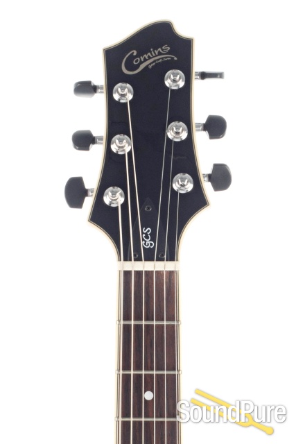 Comins GCS-1 Vintage Blonde Semi-Hollow Electric #112357 — image 5