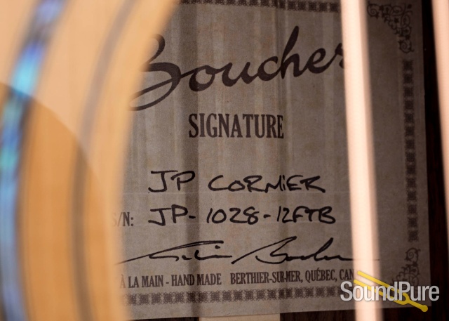 Boucher JP Cormier Signature Addy/EIR Guitar #JP-1028-12FTB — image 4