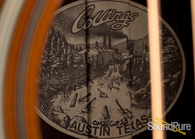 Collings OM2H Cutaway Sitka/Rosewood Acoustic #31613 — image 4