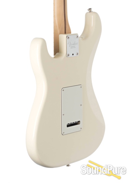 Fender American Pro Strat Olympic White #US16091652 - Used — image 2