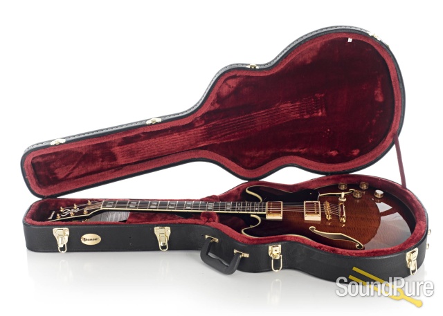 Ibanez JSM100 Sunburst Semi-Hollow Guitar #F1427885 - Used — image 4