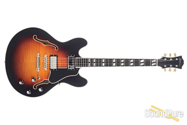 Eastman T486-SB Semi-Hollow Electric Guitar #P2100296 — image 9