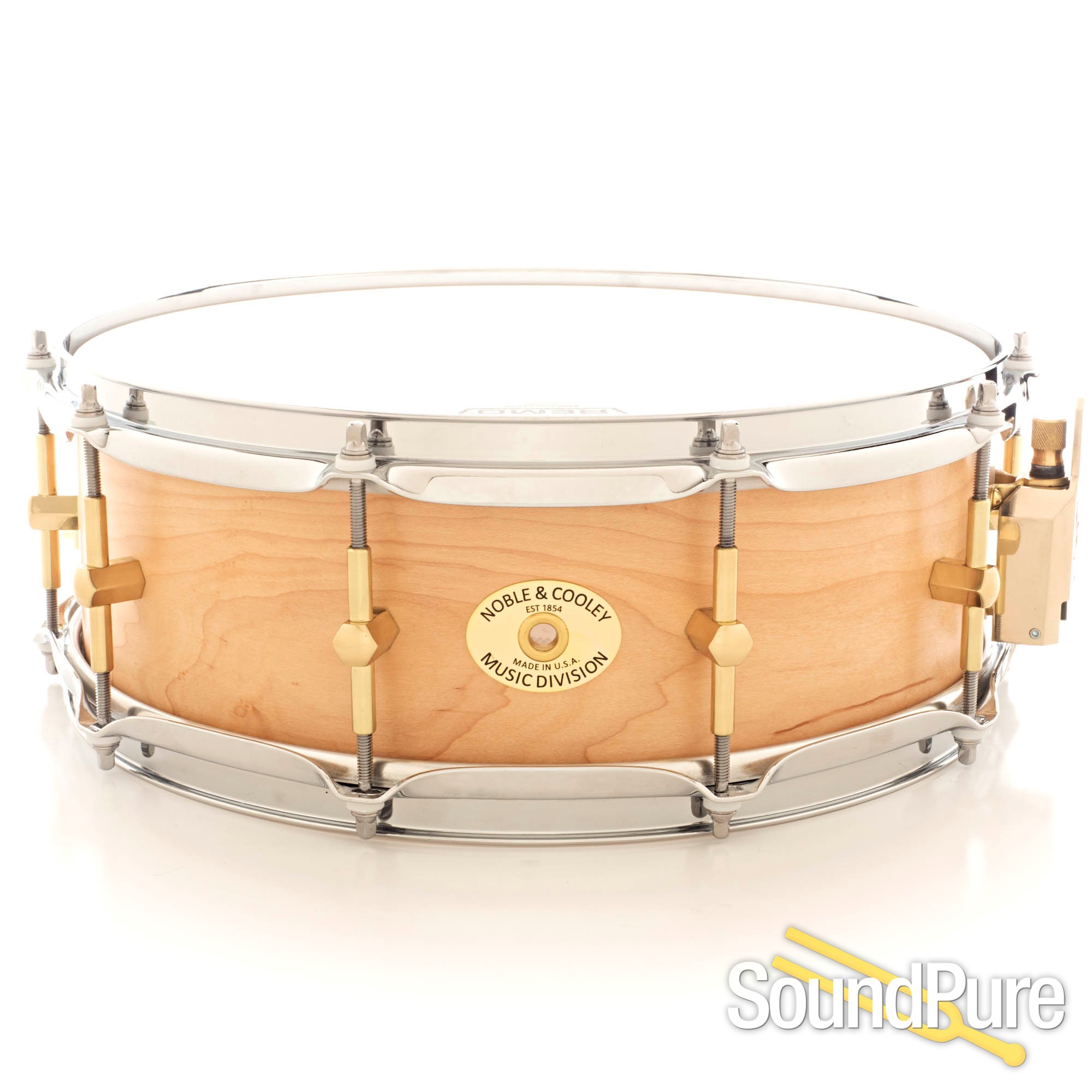 Noble & Cooley 5x14 SS Classic Maple Snare DrumNatural Oil