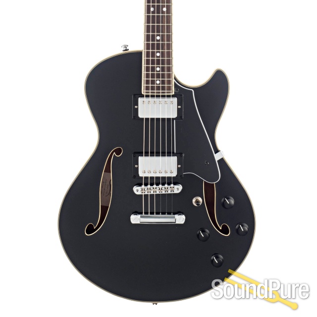Comins GCS-1 Black Semi-Hollow Electric #112365 — image 1