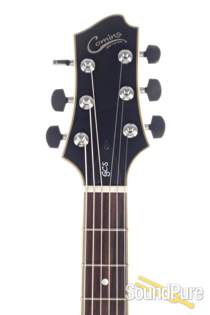Comins GCS-1 Black Semi-Hollow Electric #112365 — image 5