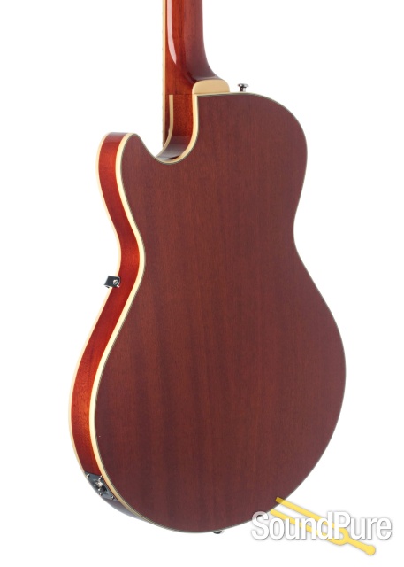 Comins GCS-1 Tangerine Burst Semi-Hollow Electric #112361 — image 2