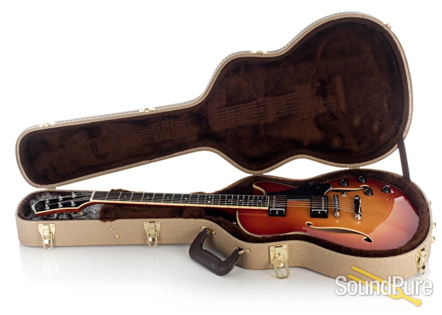 Comins GCS-1ES Violin Burst Semi-Hollow Electric #112238 — image 4